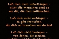 Glaub an Dich
