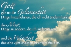 Gott gebe...